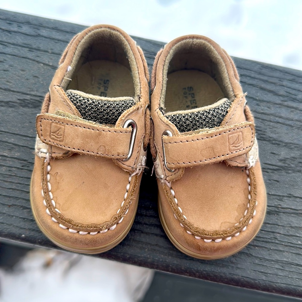 Sperry Bluefish Hook & Loop Boat Shoe